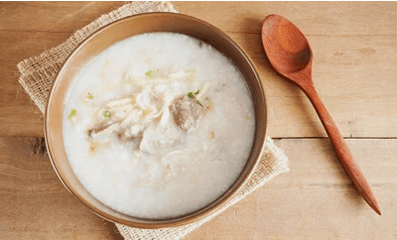 Sopa de tierra base de nutrición para la gastritis