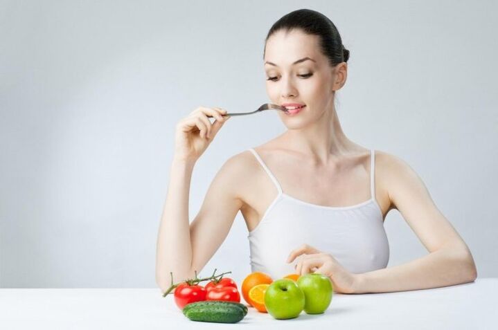 Las verduras y frutas son la clave para una pérdida de peso exitosa.