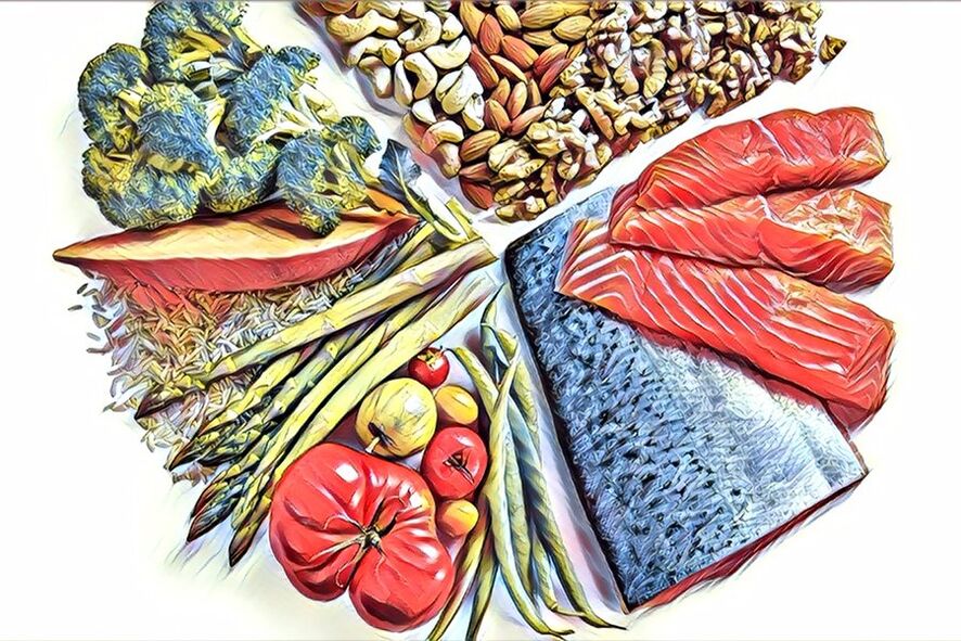 comer una dieta cetogénica