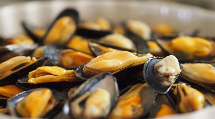 mejillones con una dieta proteica